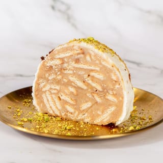 White Lazy Cake / ليزي كيك أبيض